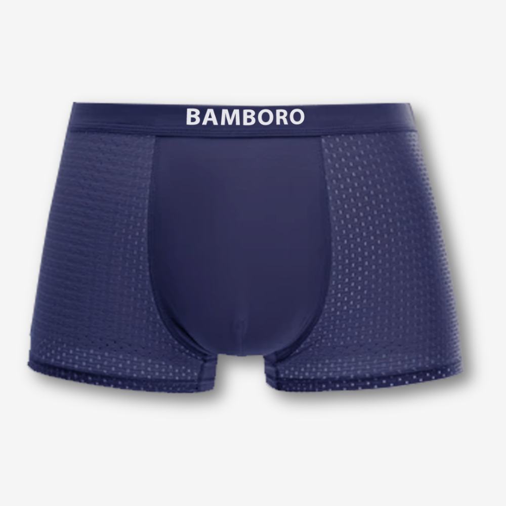 Bamboo boxers multipack | Blauw