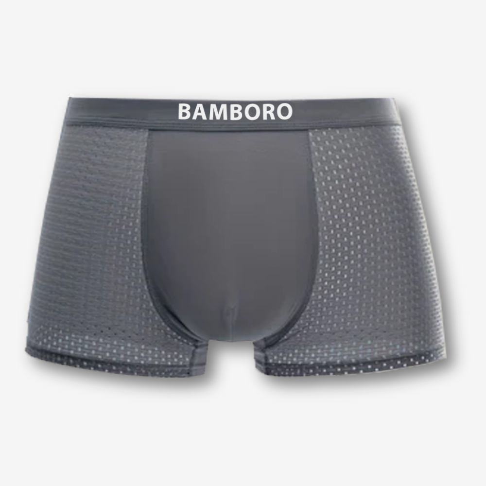 Bamboo boxers multipack | Grijs