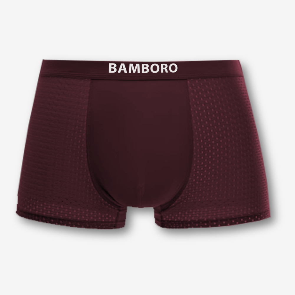 Bamboo boxers multipack | Rood