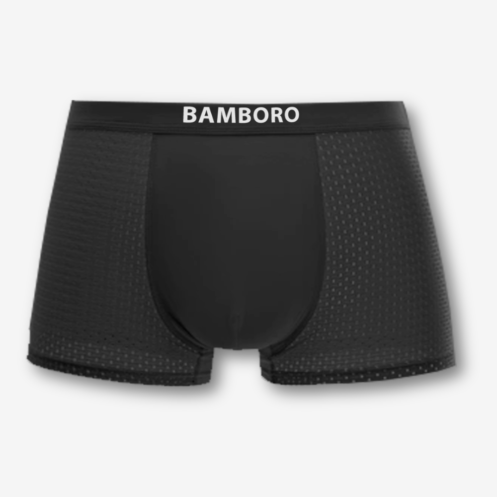 Bamboo boxers multipack | Zwart